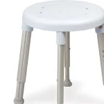 Banco duche EASY redondo cor cinza