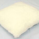 Mini Almofada Anti-escara Quadrada - lã natural - GERITEX