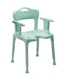 SWIFT - Cadeira banho Fixa Altura Variável, Lagoon Green