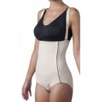 Cinta de malha compressiva e abertura lateral (Disponível apenas na loja física)